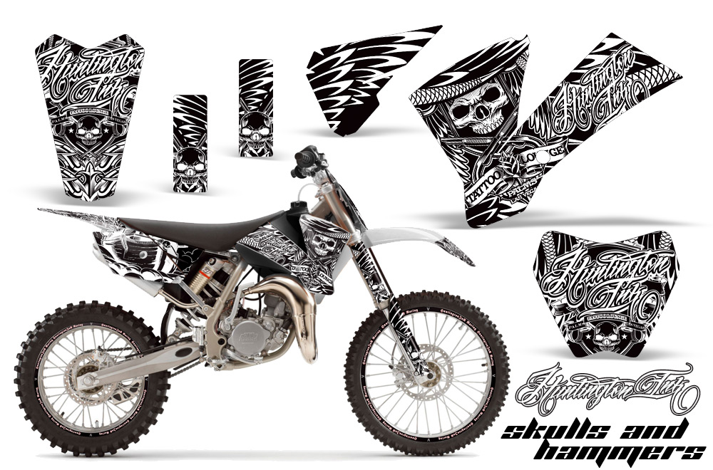 KTM-SX85 04-05 Graphics Kit HISH W NPs